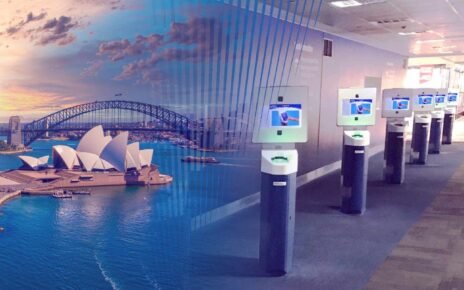 Oito aeroportos australianos adotam a solução de controle de fronteiras de ponta
