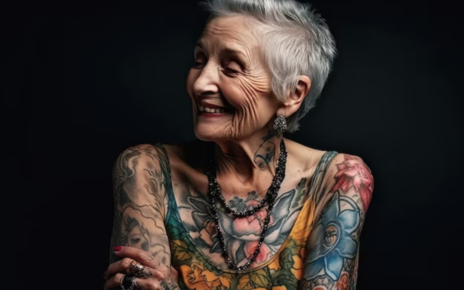 Tatuagens na terceira idade ganha cada vez mais adepto