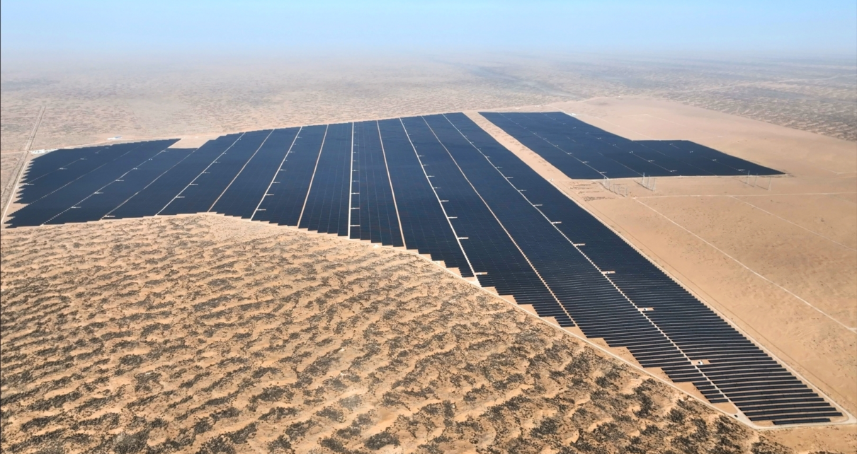 Usina solar em deserto chinês gerará 540 milhões de kWh/ano