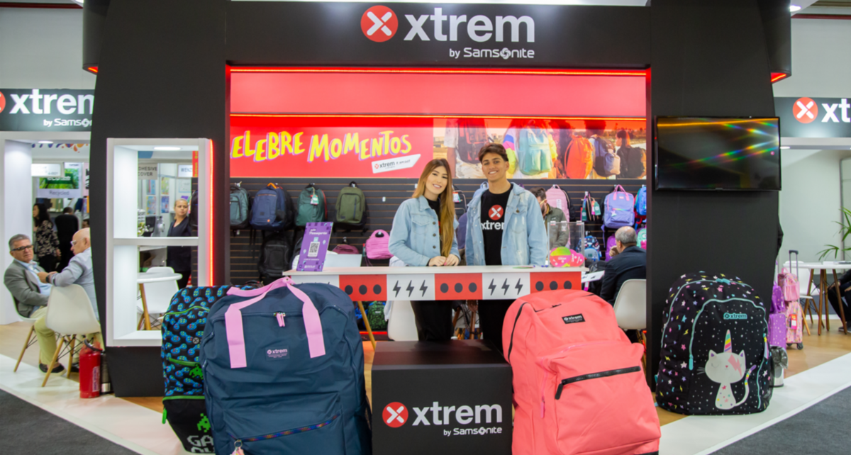 Xtrem by Samsonite participa da Feira Escolar 2024 em SP