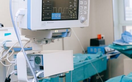 medical equipment on an operation room