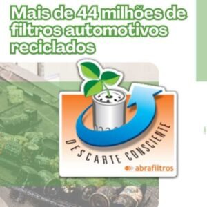 Abrafiltros encerra 2024 com mais de 44 milhões de filtros automotivos reciclados