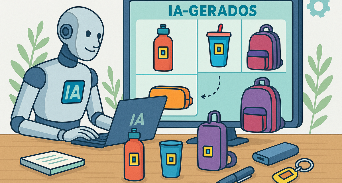 Inteligência artificial impulsiona mercado de brindes