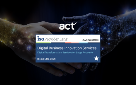 ISG Provider Lens™ reconhece act digital como Rising Star