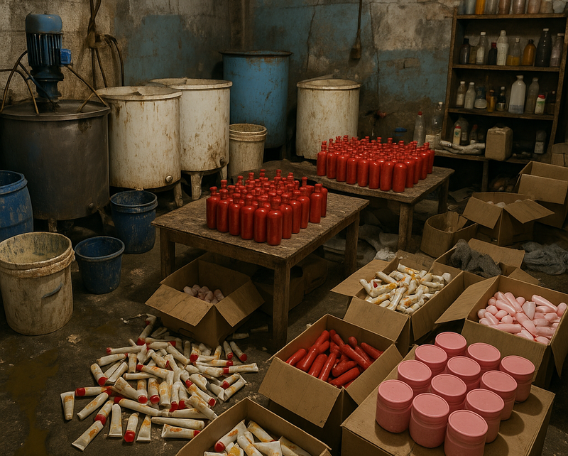 Cosméticos falsificados ameaçam a saúde capilar