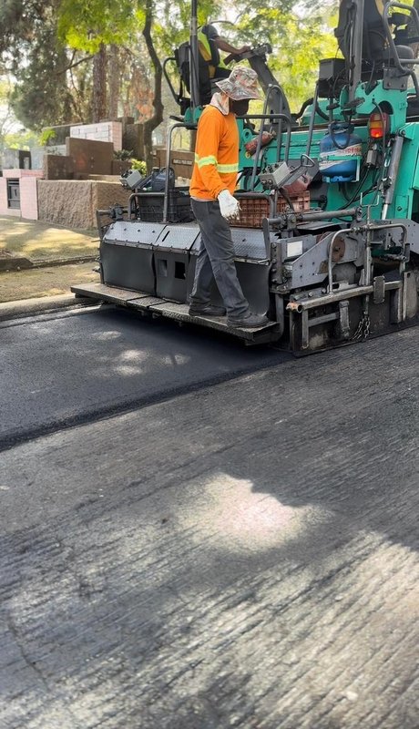 Cemitério Campo Grande recebe obras de pavimentação