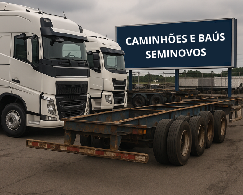 Como o crescimento na venda de caminhões contrasta com queda em novos implemento