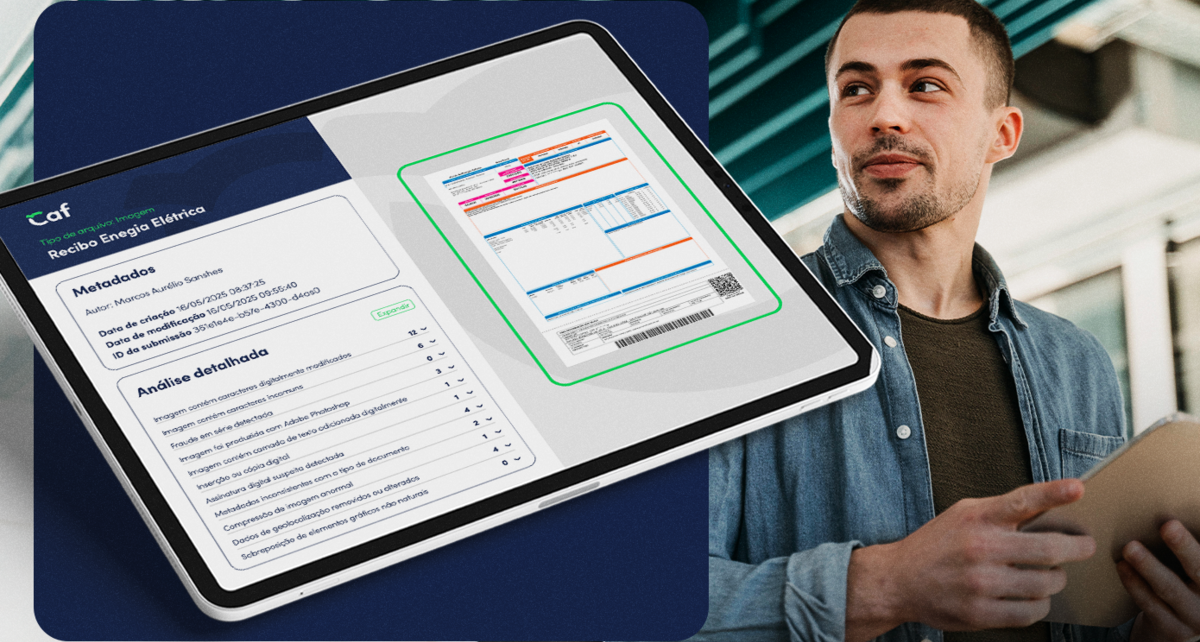 IA da Caf identifica fraudes em recibos e comprovantes