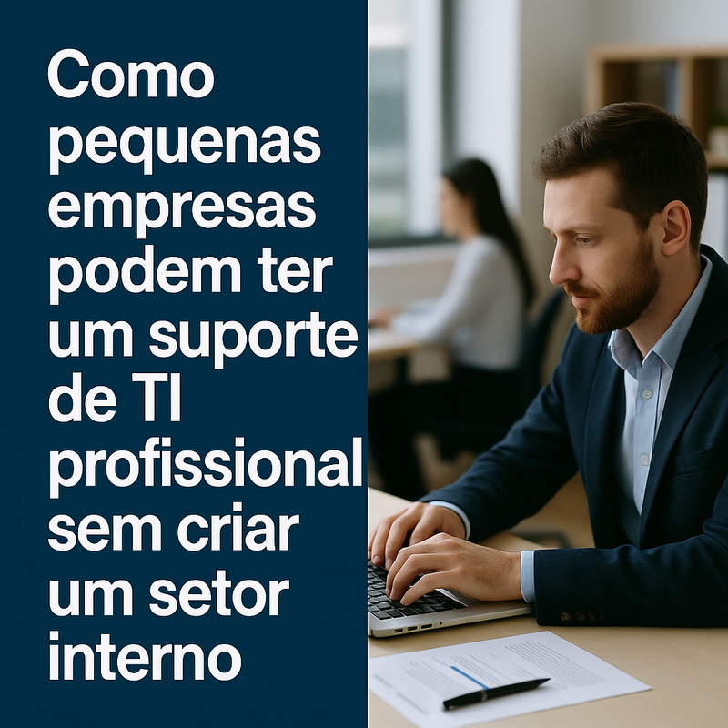 Cresce entre empresas a terceirização do suporte de TI