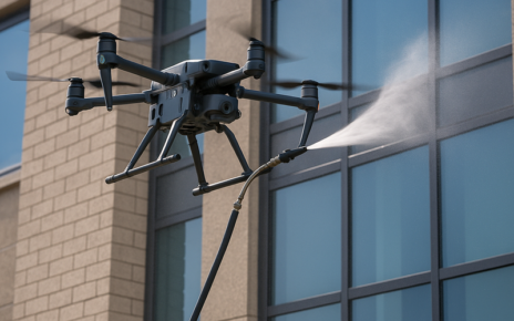 Tecnologia com drones impulsiona o mercado de limpeza