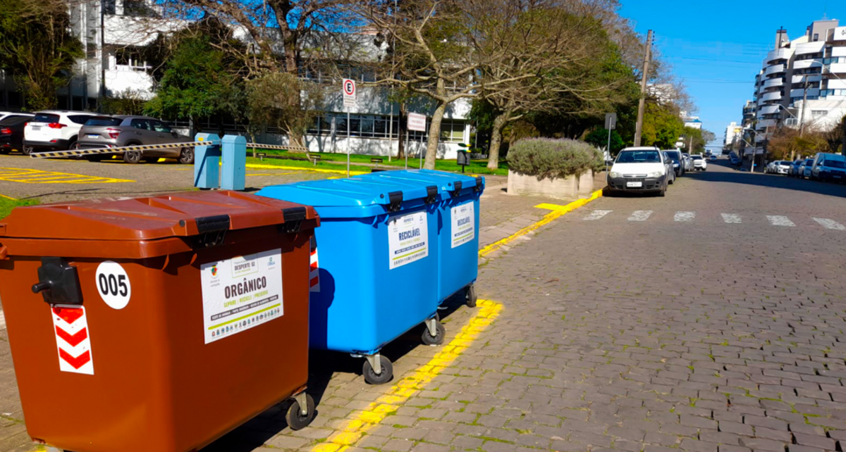Conteinerização reduz custos e otimiza rotas de coleta