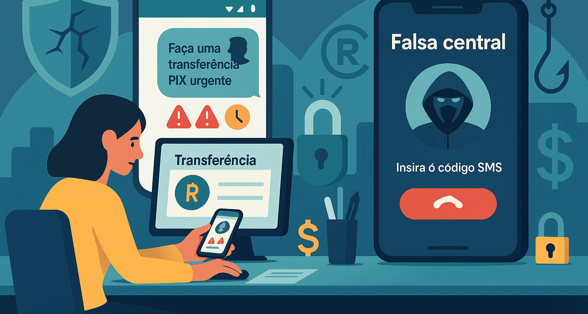 Nova onda de golpes esvazia contas empresariais e pessoais