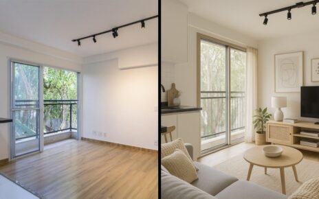 Parceria da Lello Imóveis decora imóvel antes da compra