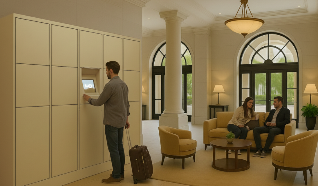 Guarda-malas inteligente se torna aliado do setor hoteleiro