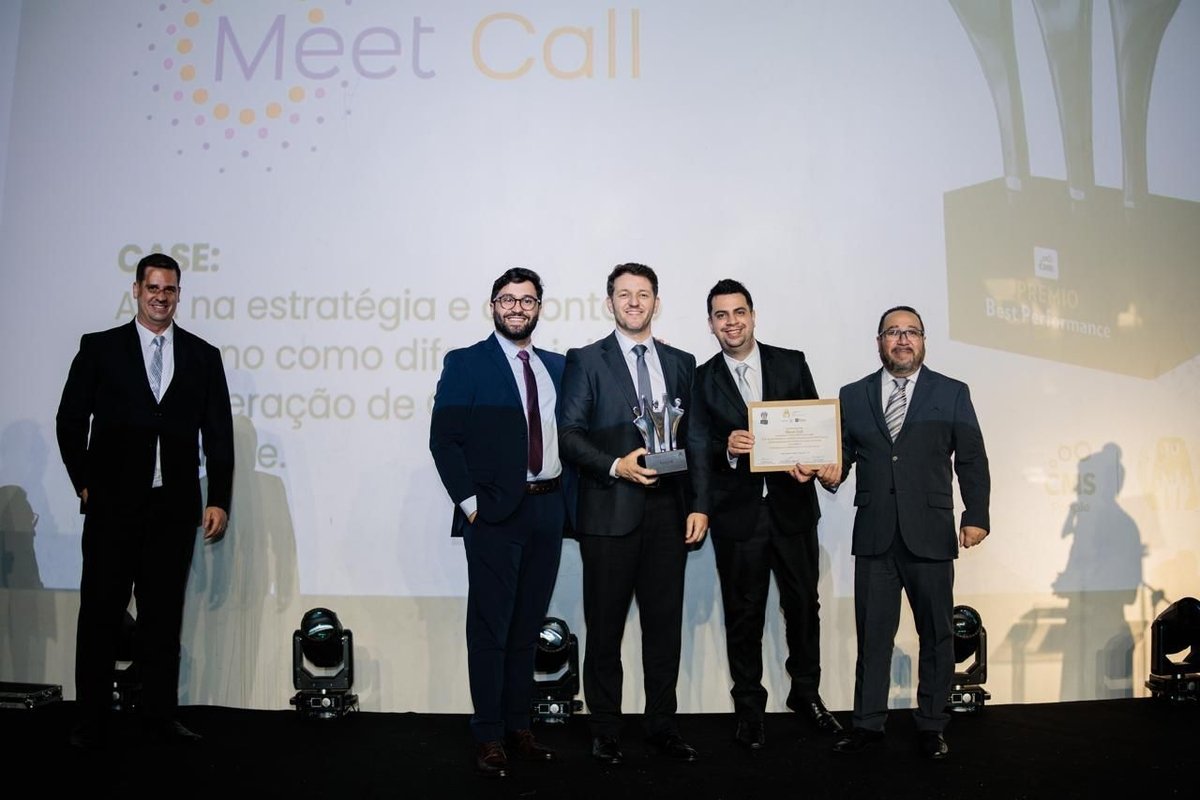Meet Call é premiada por inovação e produtividade