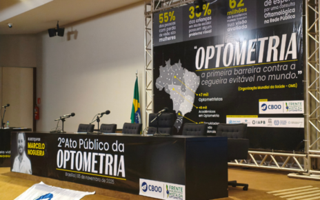 Ato em Brasília pede regulamentação da optometria