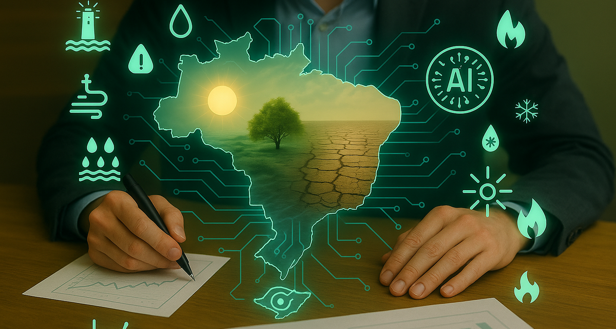 IBRACEM lança modelo de avaliação de risco climático com IA