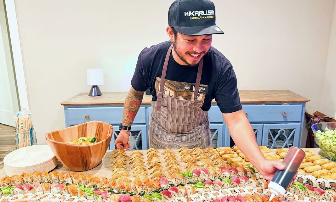 Chef brasileiro promove serviço de catering japonês nos EUA