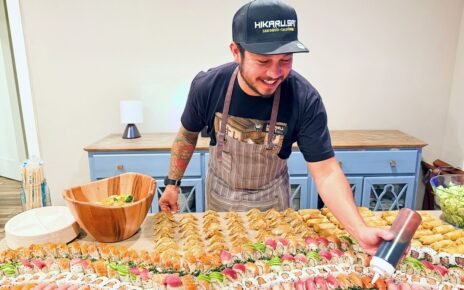 Chef brasileiro promove serviço de catering japonês nos EUA