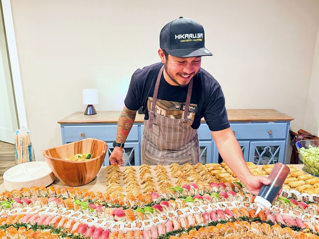 Chef brasileiro promove serviço de catering japonês nos EUA