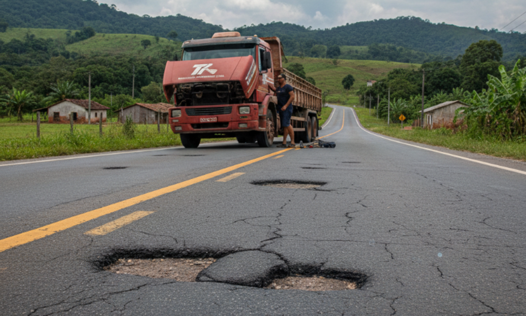 Inflação e estradas ruins impulsionam IA no frete em 2026