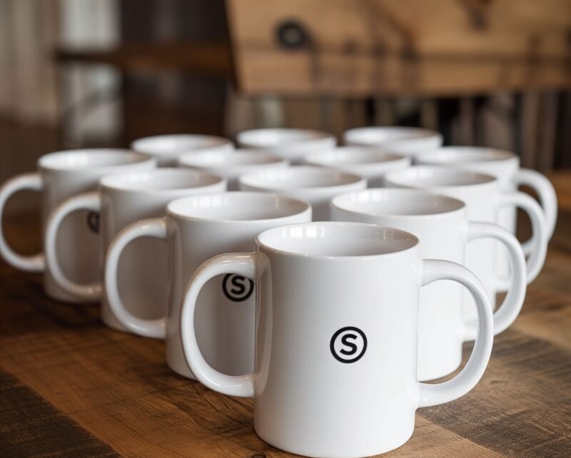 Canecas personalizadas são opção para presentes corporativos