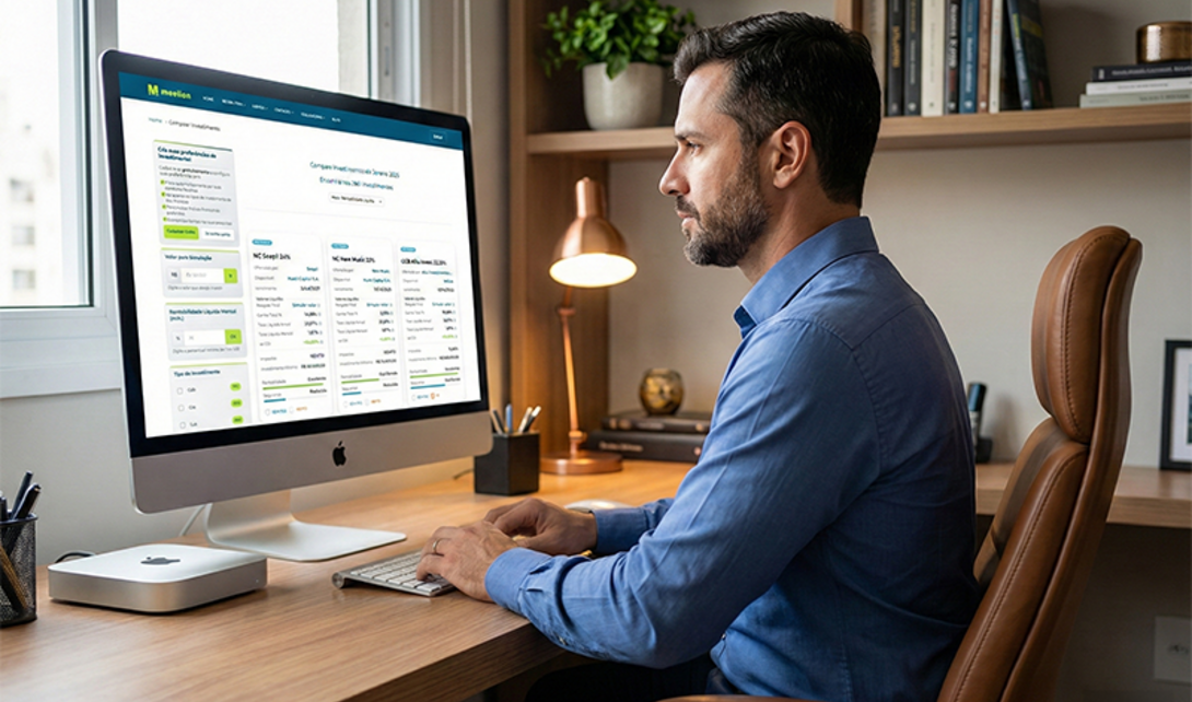 Comparador de renda fixa adiciona filtro por rentabilidade