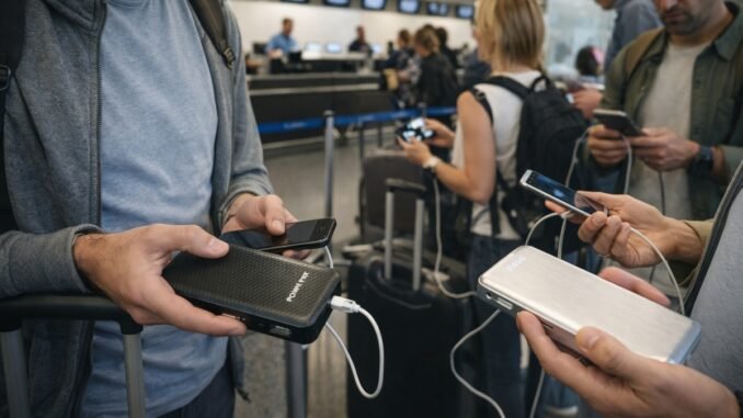 Segurança aérea endurece regras para baterias portáteis