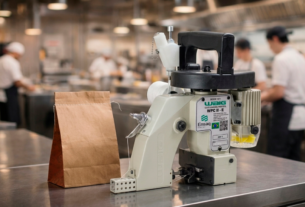Costura de sacarias passa a ser usada no delivery