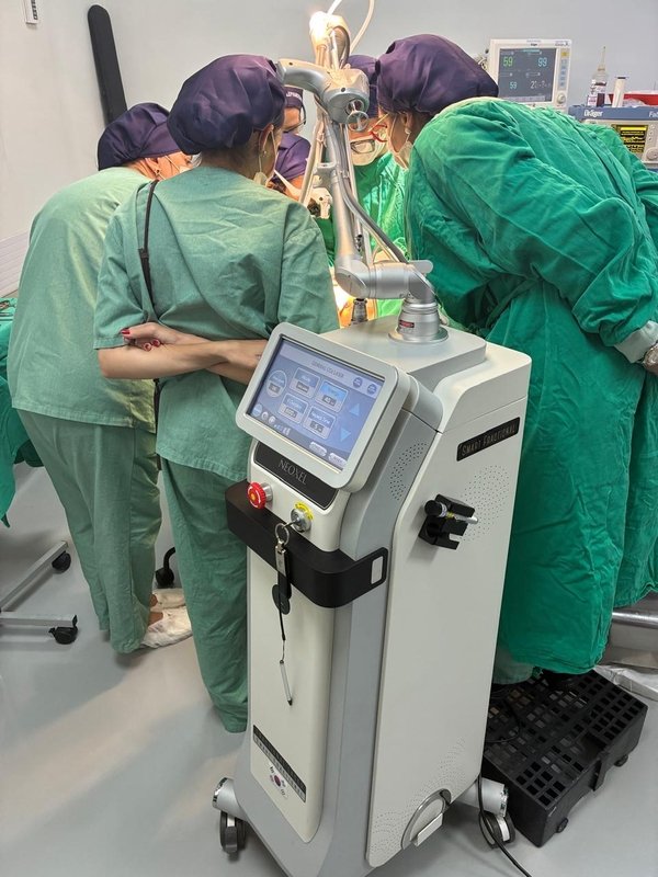 Laser de CO2 na cirurgia de blefaroplastia