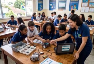 Robótica torna-se obrigatória nas escolas a partir de 2026
