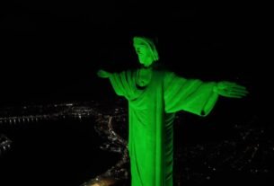 Bio Extratus celebra 35 anos com projeção no Cristo Redentor