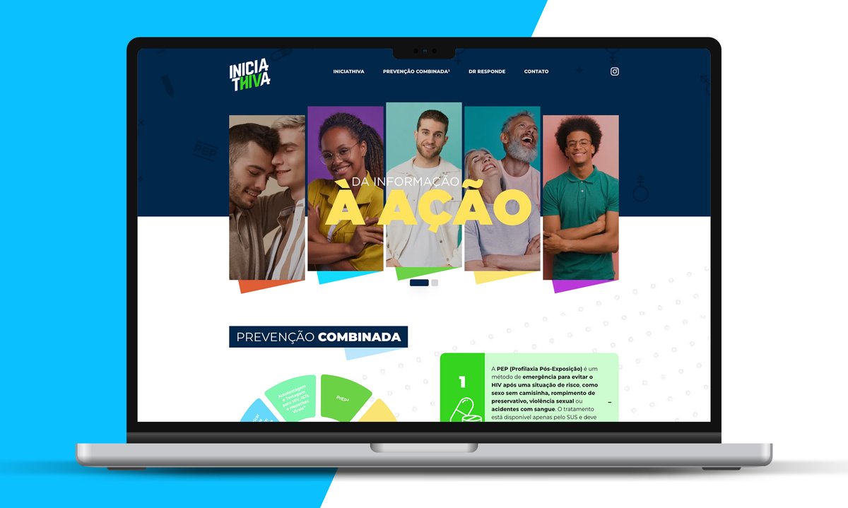 Blanver lança o portal IniciatHIVa sobre HIV e ISTs