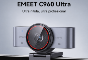 EMEET lança webcam 4K flagship C960 Ultra no Brasil