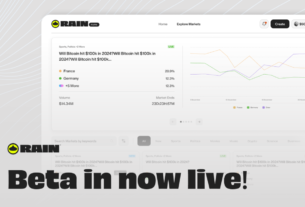 Rain Trade adota modelo descentralizado em mercados preditivos