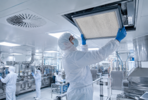 Filtros de ar industriais reduzem riscos em salas limpas