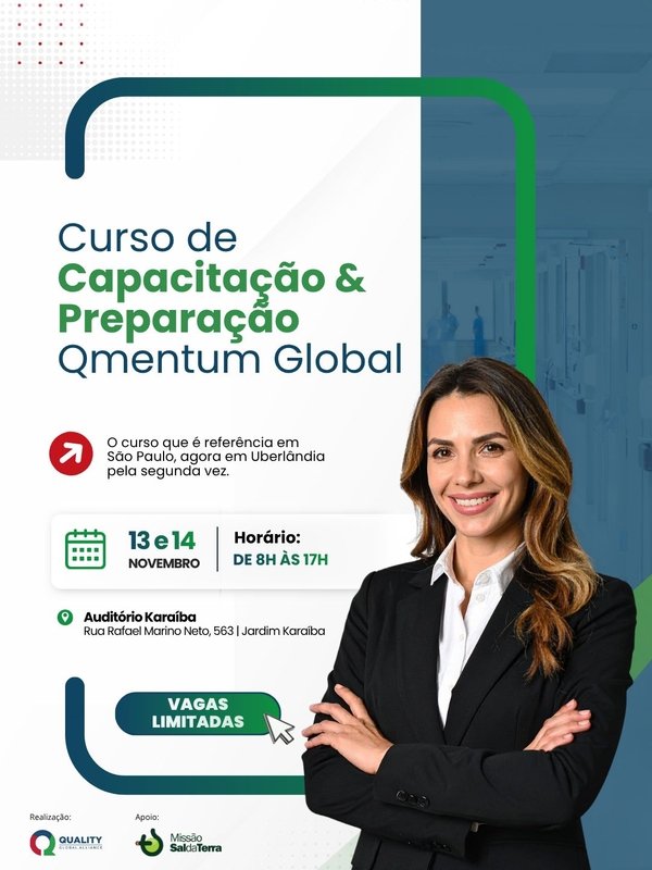 Uberlândia recebe curso de capacitação em Qmentum Global