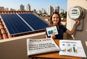 Custo e payback da energia solar ganham relevância no Brasil
